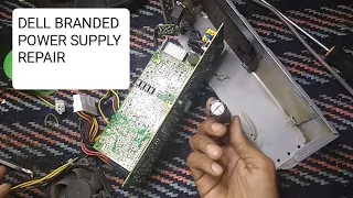 Dell power supply repair ! power on but no display setuation 100% solve