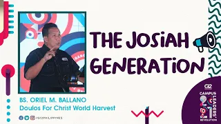 The Josiah Generation by Bishop Oriel Ballano