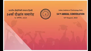 IIT DELHI ANNUAL CONVOCATION 2023