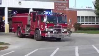 Fire units responding Skokie Station 18