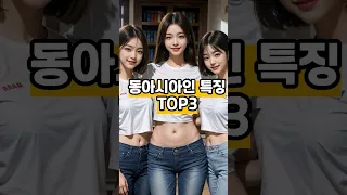 동아시아인의 유전적 특징 TOP3