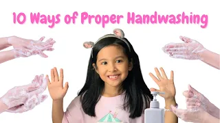 10 Steps to washing your hands | Hygiene habits for kids