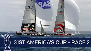 31st America's Cup Race 2 SUI vs. NZL | AMERICA'S CUP