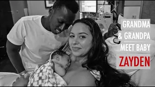 Grandma & Grandpa meet baby Zayden ❤️😭 - Brian & Sonia Nhira (Vlog)