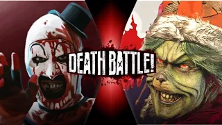 Fan Made Death Battle Trailer: Art The Clown vs The Mean One (Terrifier vs The Mean One)