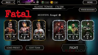 Klassic Liu Kang is a Gem. Fatal Klassic Tower Battle 176 | Mortal Kombat Mobile