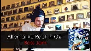 Alternative Rock in G# Bass Jam daniB5000