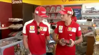 Shell Commercial Kimi Raikkonen and Giancarlo Fisichella