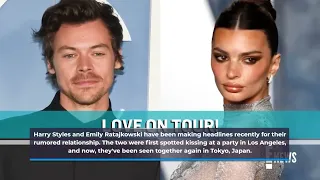 Harry Styles and Emily Ratajkowski Spotted Making Out in Tokyo Are They Officially Dating