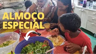 GRANDE ALMOÇO NA CASA DA MARIA E FAMÍLIA/ COMIDA MUITO SABOROSA