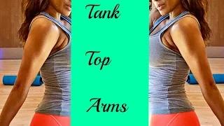 TANK TOP ARMS WORKOUT - SHOULDER, ARMS, & UPPER BACK WORKOUT FOR WOMEN