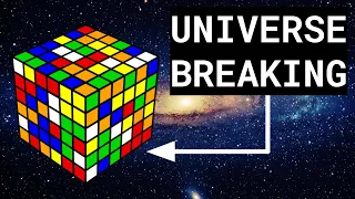 This Rubik's cube doesn't fit in our universe.