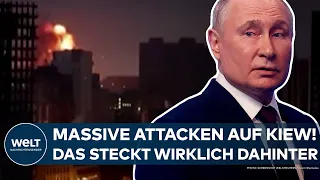 UKRAINE-KRIEG: Massive Raketenattacken auf Kiew! Das verfolgt Putin wirklich mit den Angriffen