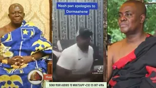 Otumfuo's bodyguard goes on his knees and BEGS Dormaahene for THREATENING him