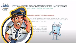 FREE FAA Part 107 Remote Pilot Lesson: Physiological Factors (Applicable thru 2024)