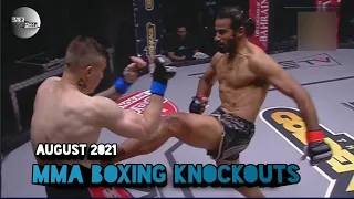 MMA Boxing Knockouts August 2021|Week 1