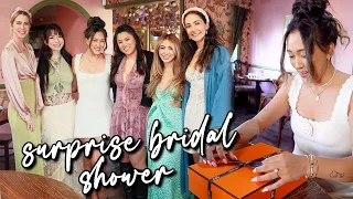 Surprise Bridal Shower + Shopping for Wedding Day Essentials!