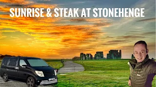 Van park up at the oldest monument in The UK Stonehenge | here’s how | #stonehenge #sunrise #vanlife