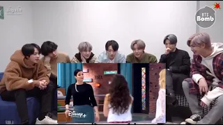 BTS reaction soy luna ambar & luna patinar juntas⛸️✨