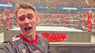 WWE RAW 5/14/24 Greenville, SC (ROW 2) | Brandon Hodge Vlog #131