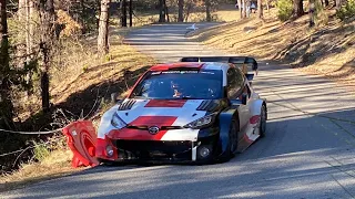 Test Rallye Monte-Carlo 2023 - Sebastien Ogier - Toyota Yaris GR Rally1