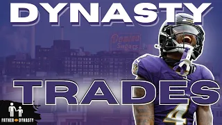 Dynasty Fantasy Football Trades with Zay Flowers | 2024