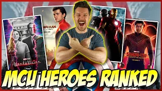 All 46 MCU Heroes Ranked From Worst to Best (w/ Shang-Chi & Disney+ Characters)