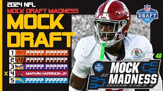 PATRIOTS TRADE OUT BASED ON GM'S COMMENTS - MIN TRADE FOR DRAKE MAYE! | MOCK DRAFT MADNESS: DAY 48