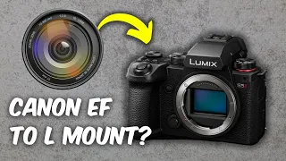 My Experience Trying Canon EF Lenses on Lumix S5ii L Mount Camera! (Sigma MC-21 Adapter)