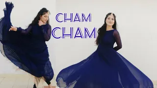 Cham Cham Bollywood Dance Cover | BAAGHI | Vartika Saini Choreo | Easy dance steps on Cham Cham