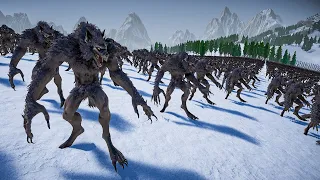 50 000 WEREWOLFS ATTACK TO 50 000 ROME ARMY | Ultimate Epic Battle Simulator 2