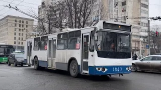 Trolleybuses in Bishkek, Kyrgyzstan 2024 - Троллейбусы в Бишкеке