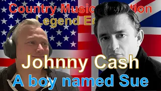 🇬🇧 British Reaction to Johnny Cash - A boy named Sue | HILARIOUS!! 🤣 🇬🇧