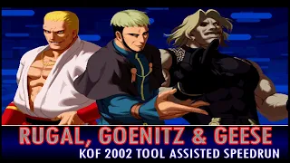 TAS KOF 2002 Geese, Rugal, Goenitz