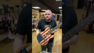 Shopping at a guitar store but it’s Facebook Marketplace