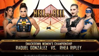 Rhea Ripley (c) Vs Raquel Gonzalez for the Smackdown Women’s Title @ WWE 2K22_20230322170454