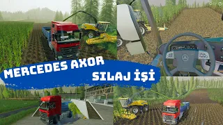 MERCEDES AXOR!!SILAJ İŞİ//FARMİNG SİMULATOR19 TÜRKÇE(fichtelberg map)