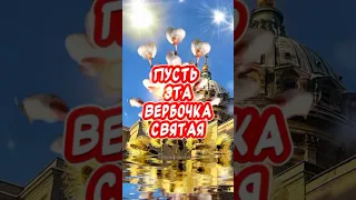 Вербочка в подарок от меня🙏 #верба #вербноевоскресенье