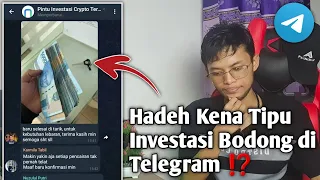 Investasi Bodong Di Telegram Banyak Banget, Hati - Hati !