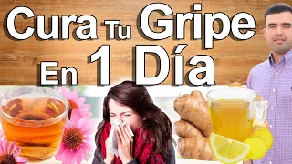 Cura Tu Gripe En 1 Solo Día - Cómo Eliminar El Resfriado Naturalmente En Casa - Remedios Caseros