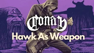 Bass Lesson + Bass TAB // Hawk As Weapon by CONAN