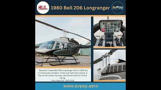 1980 Bell 206 L1 Longranger by Helix