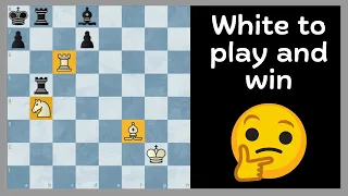 A Tricky Win For White