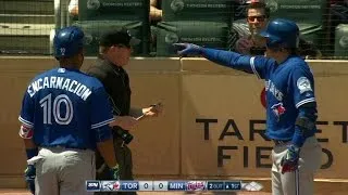 TOR@MIN: Donaldson gets ejected in the 1st