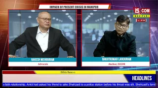 ISCOM DISCUSSION TIME | TOPIC : " IMPACK OF PRESENT CRISIS IN MANIPUR " | Jan, 08th 2024