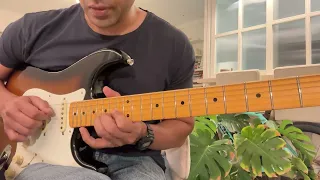 Eric Johnson  - Lonely in the night 1st solo cover