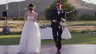 EPIC WEDDING FIRST DANCE & RAP BATTLE