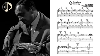 Étienne "Patotte" Bousquet - La Boheme - Guitar Transcription