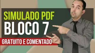 SIMULADO GRATUITO BLOCO 7 👉 SUPER REVISÃO PRE PROVA -  CONCURSO CNU 2024