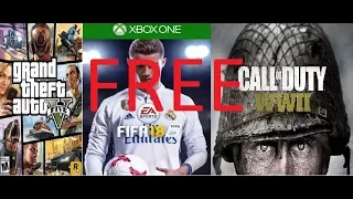 HOW TO GET VIDEO GAMES FOR FREE XBOX ONE ***MUST WATCH***